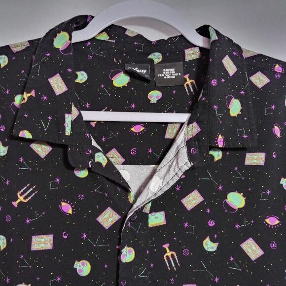 Disney Hocus Pocus Woven Shirt for Adults by Our Universe Novelty Size XXL - Picture 3 of 7
